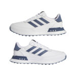 adidas S2G 24 Spiked Golf Shoe White/Core Navy/Silver Metallic (Men’s) - Image 5