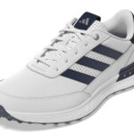 adidas S2G 24 Spiked Golf Shoe White/Core Navy/Silver Metallic (Men’s) - Image 6