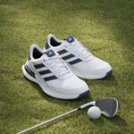 adidas S2G 24 Spiked Golf Shoe  White/Core Black/Silver Metallic (Men's) - Image 11