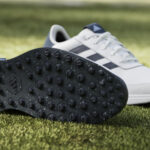 adidas S2G 24 Spiked Golf Shoe  White/Core Black/Silver Metallic (Men's) - Image 8