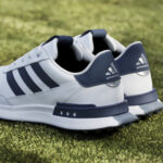 adidas S2G 24 Spiked Golf Shoe  White/Core Black/Silver Metallic (Men's) - Image 7