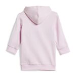 adidas Essentials Tiberio 3-Stripes Tracksuit  Pink/Purple/White (Girls) - Image 4