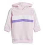 adidas Essentials Tiberio 3-Stripes Tracksuit  Pink/Purple/White (Girls) - Image 3