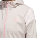 adidas RAIN.RDY Hooded Golf Jacket Wonder Taupe (Women's) - Image 2