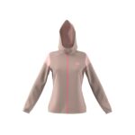 adidas RAIN.RDY Hooded Golf Jacket Wonder Taupe (Women's) - Image 9