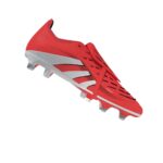 adidas Predator League Fold Over Tongue Soft Ground Football Boot - Lucid Red/White/Black Size 6 (Adults) - Image 5