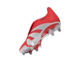 adidas Predator League Fold Over Tongue Soft Ground Football Boot - Lucid Red/White/Black Size 6 (Adults) - Image 2