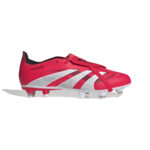 adidas Predator League Fold Over Tongue Soft Ground Football Boot - Lucid Red/White/Black Size 6 (Adults) - Image 18