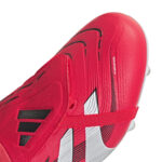 adidas Predator League Fold Over Tongue Soft Ground Football Boot - Lucid Red/White/Black Size 6 (Adults) - Image 12