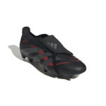 adidas Predator League Soft Ground  Football Boot Core Black / Grey Four / Lucid Red Size 13 (Adults) - Image 8