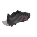 adidas Predator League Soft Ground  Football Boot Core Black / Grey Four / Lucid Red Size 13 (Adults) - Image 7