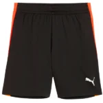 Puma LIGA Training Shorts Black/Heat Fire Juniors - Image 2