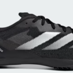 adidas Adizero Distancestar Shoe / Running Spikes Core Black / Zero Metalic / Cloud White (Adults) - Image 5