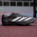 adidas Adizero Distancestar Shoe / Running Spikes Core Black / Zero Metalic / Cloud White (Adults) - Image 7