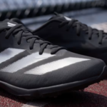 adidas Adizero Distancestar Shoe / Running Spikes Core Black / Zero Metalic / Cloud White (Adults) - Image 4