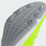 adidas Adizero Distancestar Shoe / Running Spikes Lucid Lemon / Core Black / Halo Silver (Adults) - Image 8