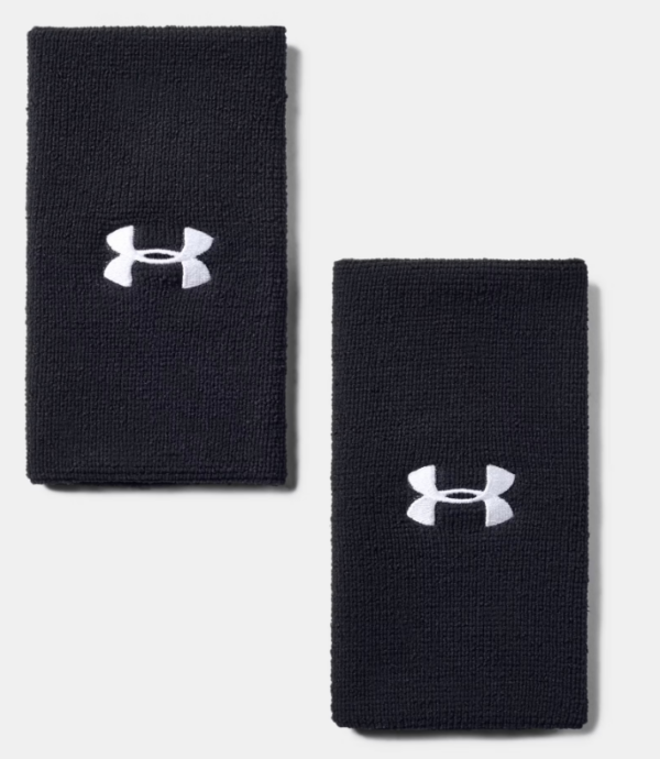 Under Armour Performance Wristbands Black (Adults)