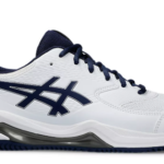 Asics GEL-DEDICATE 8 Tennis Shoe White / Blue Expanse (Men') - Image 2