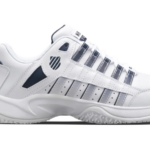 K-swiss Omni Court Prestir All Court Tennis Shoe  White/Navy (Men's) - Image 2