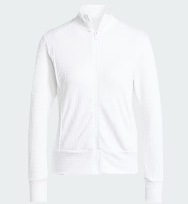 adidas Lightweight Full Zip Golf Jacket White (Women’s)