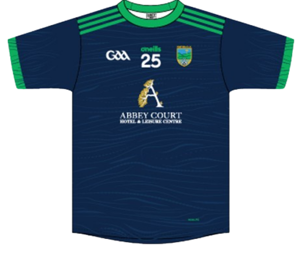 Portroe GAA O'Neills Away Jersey Navy/Green (Kids)