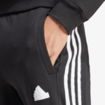 adidas Tiro Fleece Pant Black/White (Men's) - Image 5