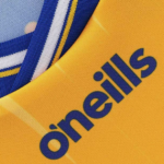 O'Neills Clare GAA Home Jersey 2025 Amber/Royal (Kids/Adults) - Image 4