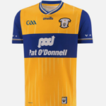 O'Neills Clare GAA Home Jersey 2025 Amber/Royal Player Fit (Adults) - Image 5