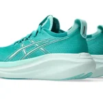 Asic GEL-NIMBUS™ 27 Running Shoe Wave Teal/Illuminate Mint (Women's) - Image 4