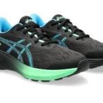 Asics GT-1000 13 GS (Grade School) Shoe Black/Digital Aqua (Kids) - Image 3