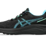 Asics GT-1000 13 GS (Grade School) Shoe Black/Digital Aqua (Kids) - Image 4