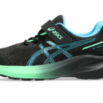 Asics GT-1000 13 PS (Pre-School) Shoe Black/Digital Aqua (Kids) - Image 2