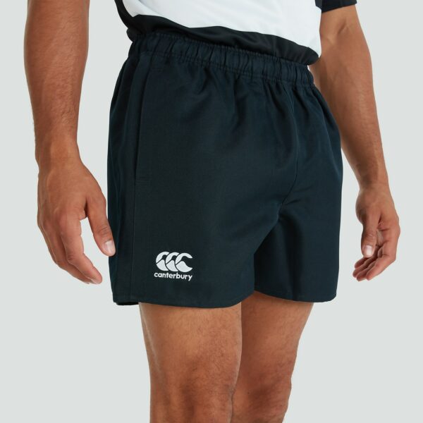 Canterbury Professional Polyester Shorts Black  Unisex Adults