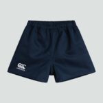 Canterbury Professional Polyester Shorts Black / Navy Kids Unisex - Image 8