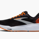 Brooks Ghost 16 Running Shoe -  Black/Orange/White (Men's) - Image 3