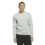 adidas Core Crew Neck Golf Top Sweatshirt Wonder Silver Grey (Men’s) - Image 3