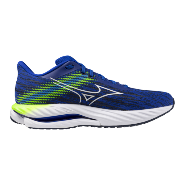 Mizuno WAVE INSPIRE 21 Running Shoe Reflex blue c/white/green gecko (Men's)