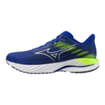 Mizuno WAVE INSPIRE 21 Running Shoe Reflex blue c/white/green gecko (Men's) - Image 8