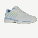 K Swiss COURT EXPRESS 2 Clay Tennis Shoe  White/Dutch Canal/Paradise Green (Women's) - Image 3