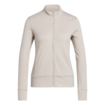 adidas Ultimate 365 Textured Golf Jacket  Taupe (Women's) - Image 3