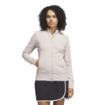 adidas Ultimate 365 Textured Golf Jacket  Taupe (Women's) - Image 4