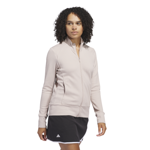 adidas Ultimate 365 Textured Golf Jacket  Taupe (Women's)