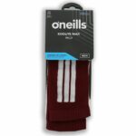 O'Neills Koolite Max Midi Sock Maroon/White (Adults/Kids) - Image 3