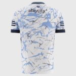 O'Neills Dublin GAA Training Jersey 2025 White / Navy / Sky (Kids/Adults) - Image 3